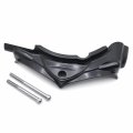 Httmt- Black Cylinder Base Covers Compatible With 07- 16 Electra Glide Road King Trike P N Mt441-001-bk A