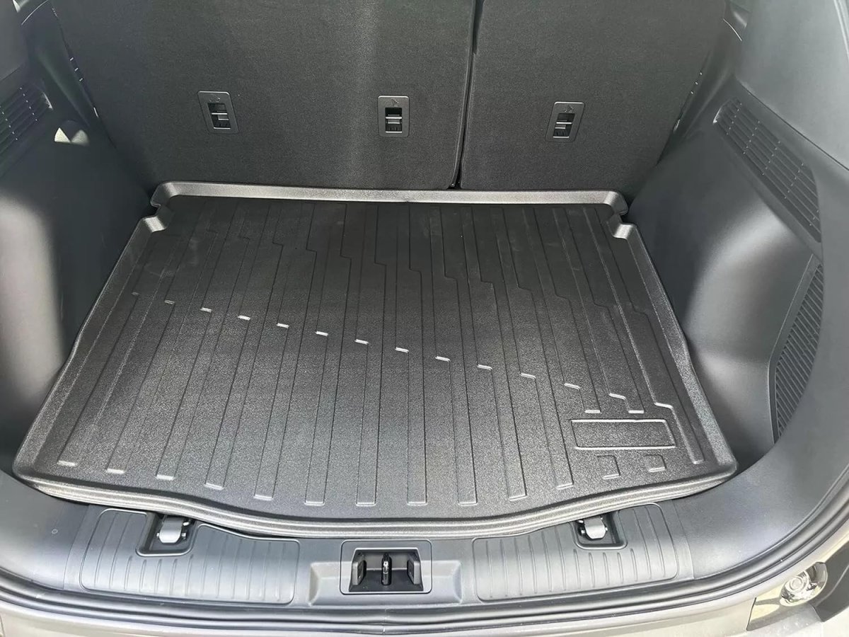 Cargo Liner Trunk Mat For Ford Escape 2020 2025 Weather Resistant Non Slip Rubber Tray With Raised Lip Laser Pre Cut Rear Black