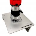 Kknoon Set Of 3 Router Table Insert Plate Aluminum Alloy Wood Milling Flip Board Trimming Machine Engraving Auxiliary Tool With 
