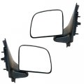 Partomotive For 93-05 Ranger Pickup Truck Paddle Style Rear View Mirror Manual Folding Pair Set 