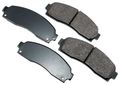 Ceramic Rear Brake Pad Set Act833 For Trucks Grey Color 1 