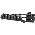 Front Bumper Absorber For Chevy Malibu And Hybrid 2008 To 2012 Gm1070256 15823697 Black Plastic Standard Style