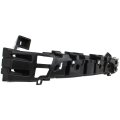 Front Bumper Absorber For Chevy Malibu And Hybrid 2008 To 2012 Gm1070256 15823697 Black Plastic Standard Style