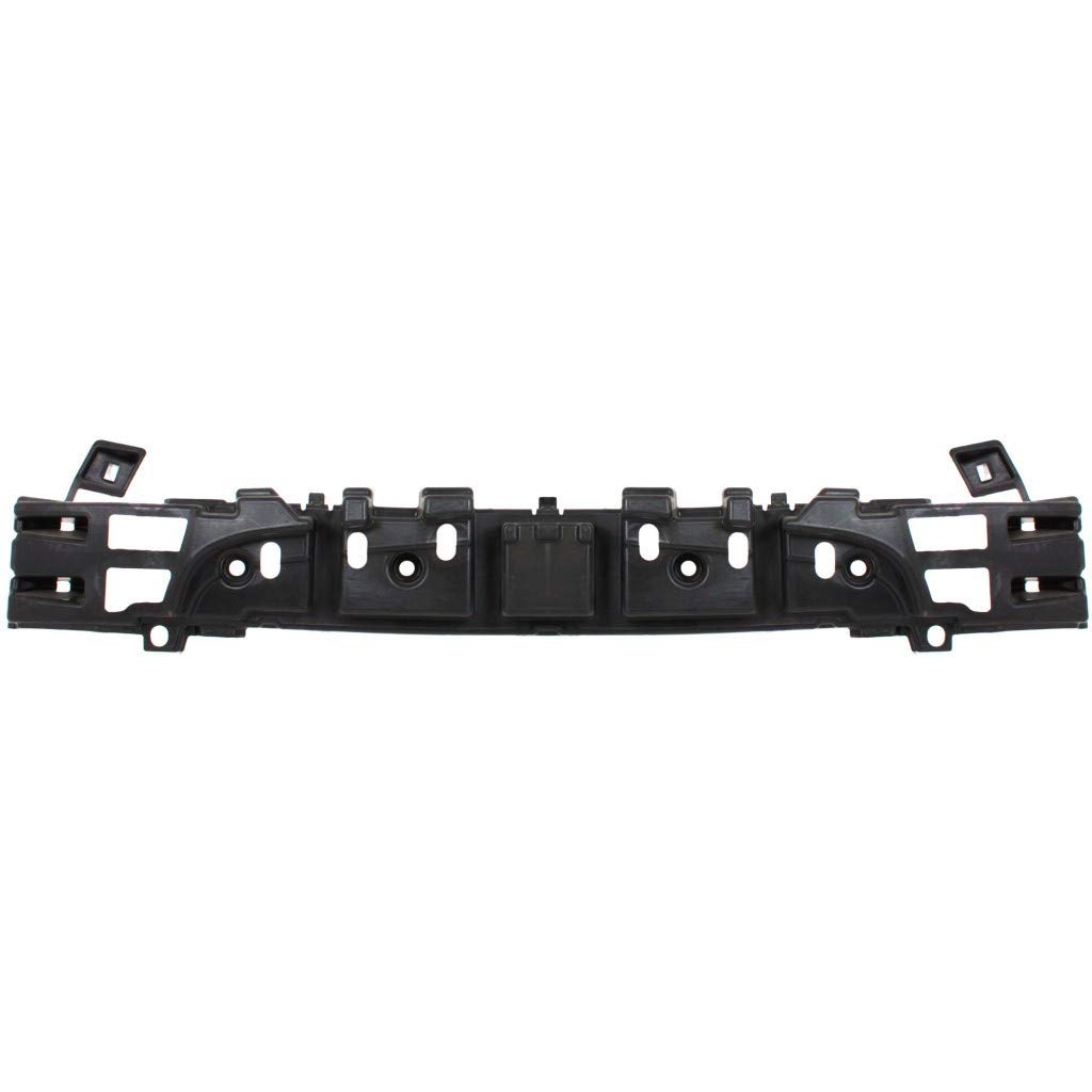Front Bumper Absorber For Chevy Malibu And Hybrid 2008 To 2012 Gm1070256 15823697 Black Plastic Standard Style