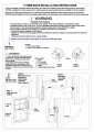 One Pc Of White Window Opening Control Device 1779sm-right-white