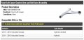 Front Left Driver Side Lower Control Arm And Ball Joint Assembly Compatible With 2011-2015 Hyundai Sonata