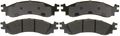 Sgd1158c Service Grade Ceramic Disc Brake Pad Set For Truck Rear Position 