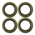 Xspeedonline Pack Of 4 Trailer Hub Wheel Grease Seal For Dexter Texcom Replaces 01003600 010-036-00 10-36 22333tb Id 2 250 X Od