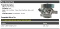 Power Steering Pump With Pulley Compatible 2003-2005 Honda Accord 2 4l 4-cylinder