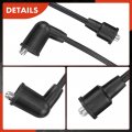 A-premium Ignition Spark Plug Wires Set Of 5 Compatible With Mazda 626 1983-1987 B2000 1986-1987 L4 2 0l Sohc Petrol