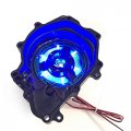 Blue Led Stator Engine Cover See Through For 06 Yzf-r6s 03-06 Yzf-r6 Black B07p84hr3l 