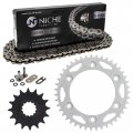 Niche Drive Sprocket Chain Combo For Honda Cbr600rr Front 16 Rear 43 Tooth 520v O-ring 112 Links