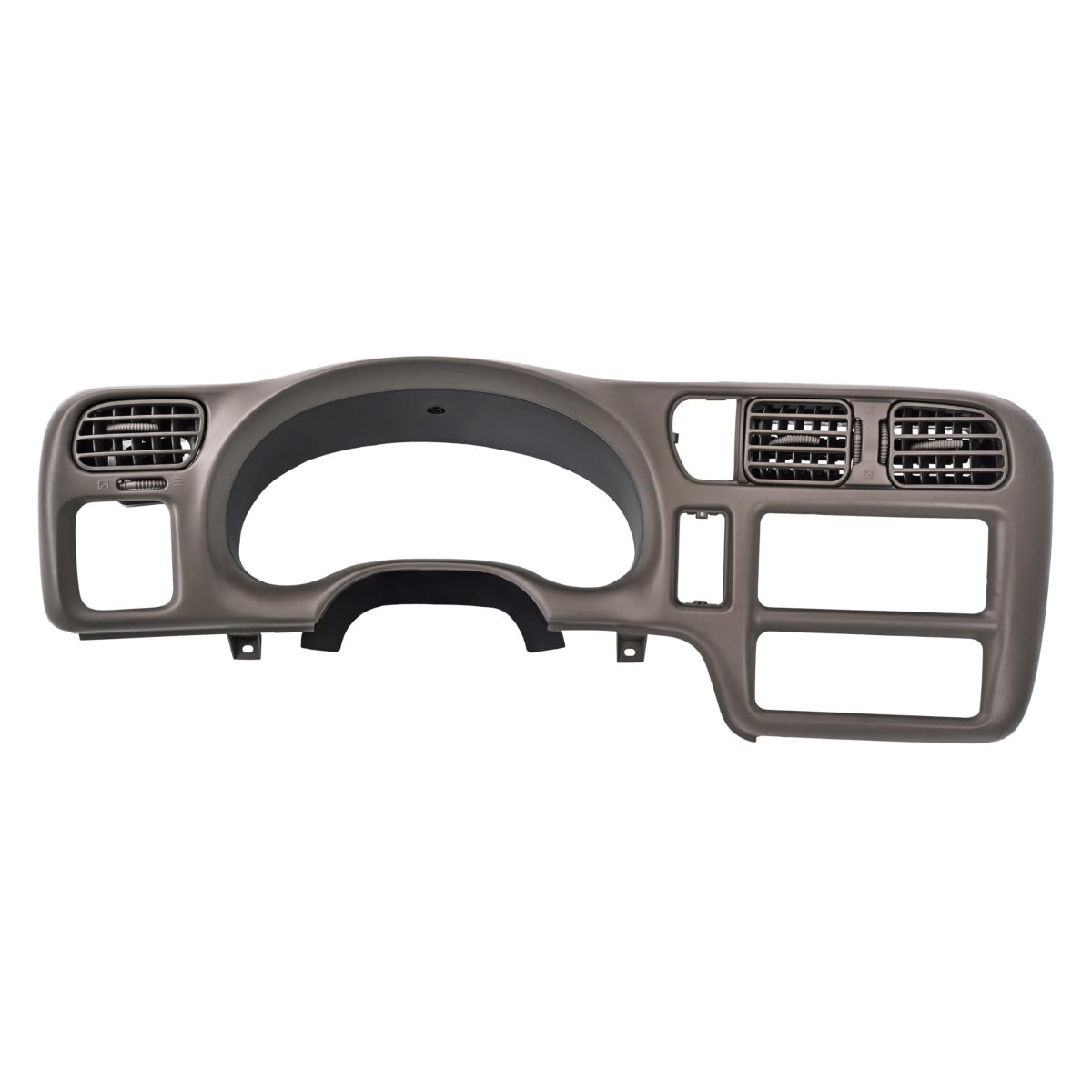 Dash Trim Bezel For 1998-2004 Chevy Chevrolet S10 Blazer Gmc Jimmy Paint Abs Plastic Beige Fit Single Din Radio
