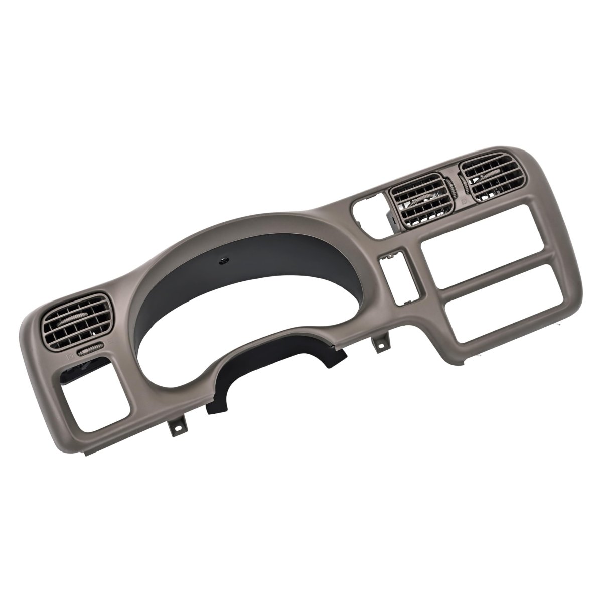 Dash Trim Bezel For 1998-2004 Chevy Chevrolet S10 Blazer Gmc Jimmy Paint Abs Plastic Beige Fit Single Din Radio