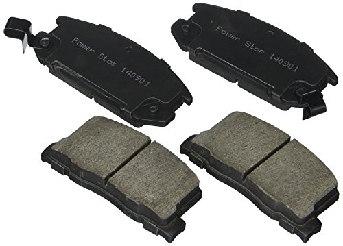 Z16 Replacement Ceramic Brake Pads Rear 16-657 For Toyota Mr2 1991 1995 And Spyder 2000 To 2005 Low Dust Metallic Style