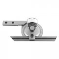 360 Degree Bevel Protractor Carbon Steel Angle Finder Measuring Ruler Universal With Magnifying Glass For Machining