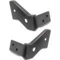 Front Bumper Bracket Pair For Nissan Frontier 2005 To 2018 Driver And Passenger Side Stay Steel Ni1042100 Ni1043100 62215zl00b 