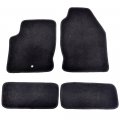 Floor Mats For 2000-2007 Ford Focus 3 4 5dr Factory Fitment Car Front Rear Nylon By Ikon Motorsports 2001 2002 2003 2004 2005