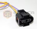 Connector 2 Way For Coolant Sensor 1j0 973 202 Radiator Tank Reservoir Pigtail Audi Vw Volkswagen Skoda 