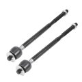 2pcs Front Inner Tie Rod Ends Kit Suspension Steering End For Jeep Compass 2007-2017 Patriot Drag Link No Ev80645 