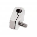 65110 3 16 In Billet Line Clamp Set Aluminum With Stainless Steel Hardware Pack Of 4 