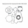 Waltyotur Motorcycle Gasket Kit Replacement For Kawasaki Kx100 1998-2020