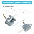 Uxcell Motorcycle Fuel Valve Petcock Gas Tank Switch Fit For Yamaha Zuma 50 2003-2005 2008-2011