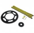 Yellow O Ring Chain Sprocket Black 15 52 120l Fits 2000-2002 Yamaha Yz426f