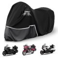 Waterproof Motorcycle Cover For Honda Goldwing With Trunk 420d Oxford Cloth Gl1500 Gl1800 Valkyrie Interstate Snow Rain Dust 