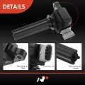 A-premium Engine Ignition Coil Pack Compatible With Chevrolet Cobalt 2005-2007 Saturn Ion 2004-2007 L4 2 0l 4-pc Set