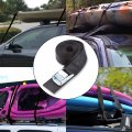 Cartman 1 X 15 Lashing Straps With Adjustable Cam Buckle Cargo Tie Down Protective Pad 4 Pack Black