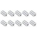 10pcs Aluminum Spacers 3 4 Od X 5 16 Id 1-3 L Screw Standoff Brushed Finish Unthreaded Metal Round Spacer Bushing For M8 Bolts 