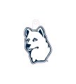Desert Cactus University Of Connecticut Keychain Official Uconn Huskies Car Keys Holder Acrylic Vintage D 