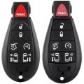 Aintier 1pcs Keyless Entry Remote Key Fob For Town Country Caravan Durango Grand Ram 1500 Journey Challenger 300 Commander 2500