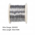 Uxcell 26 Gauge Resistance Wire Wrapping 164ft Nichrome Heating Resistor Wires