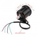 Universal Motorcycle Led Digital Speedometer Tachometer Speed Gauge Oil Level Meter Black