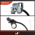 A-premium Abs Wheel Speed Sensor Compatible With Volvo Models Xc90 2003-2014 Rear Driver And Passenger Side 2-pc Set Replace