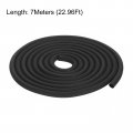 Uxcell Foam Rubber Weather Seal Strip 6mm 15 64 Diameter 7 Meters 22 96ft Long Round Epdm For Diy Gasket Warehouse Pads Tubing