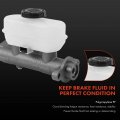 A-premium Brake Master Cylinder With Reservoir And Cap Compatible Ford Vehicles E-150 Econoline Club Wagon E-250 E-350