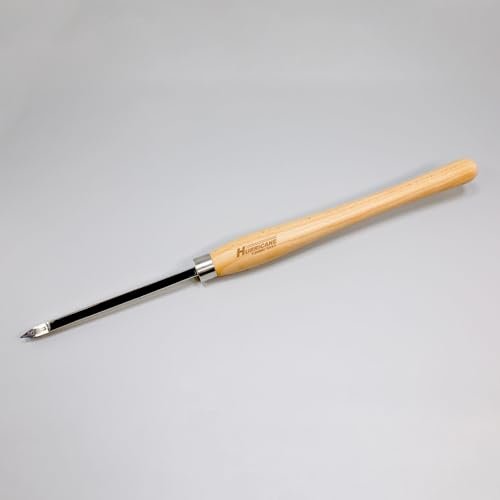 Hurricane Turning Tools Full-size Carbide Tipped Detailer For Woodturning