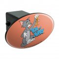 Tom And Jerry Best Friends Oval Tow Trailer Hitch Cover Plug Insert