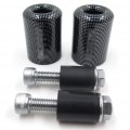 Smt-carbon Bar End Slider Kit Rubber Compatible With Kawasaki 2006-07 Ninja Zx-10r Zx10r B0788htwly