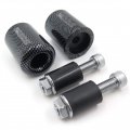 Smt-carbon Bar End Slider Kit Rubber Compatible With Kawasaki 2006-07 Ninja Zx-10r Zx10r B0788htwly