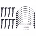 Applianpar Ignition Coil And Spark Plug Wires For Ford F150 F250 F350 F450 F550 6 2 V8