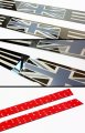 Black Jack Uk Flag Logo Entry Door Sill Trim Cover Compatible For 2007-2014 R56 R57 Mini Cooper S