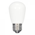 Accessory-1 4w S14 Led Medium Base Replacement Lamp-1 75 Inches Wide-coated White Finish