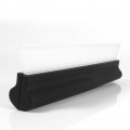 Yuanjs Silicone Water Blade Antislip Nonscratch Squeegee Car Wiper Clean Drying Window