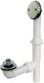 Plumbest P37502 Pvc Lift And Turn Tubular Bath Waste Kit Satin Nickel 