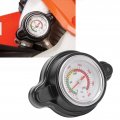 Thermostatic Radiator Cap With Temperature Gauge 1 8 Bar For Cr250r Mule 3010 Transradiator Car Small Head Thermostat