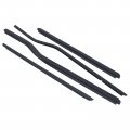 Xtremeamazing 4pcs Front Left And Rear Right Outer Weatherstrip Window Molding For F250 F350 F450 F550 Super Duty 1999-2014 